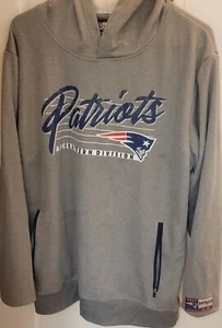 NFL Team Apparel New England Patriots Football Herren Lagre L Sweatshirt Hoodie - Bild 1 von 5