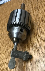 Jacobs No. 14 Heavy Duty Ball Bearing Super Chuck 0-1/2 & #3 Jacob’s Key - Picture 1 of 6