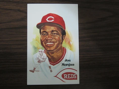 Joe Morgan Perez Steele Postcard Cincinnati Reds Cover