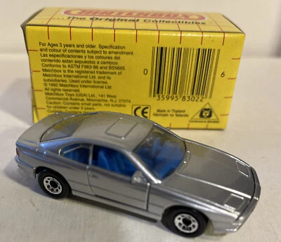 Rare 1992 Matchbox BMW 850-i MB49 car New in Box  - Image 1 of 4