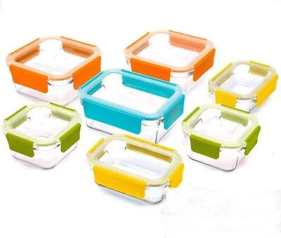 Glasslock Premium Food Storage Boxes 18 Pieces Set - Image 1 of 4