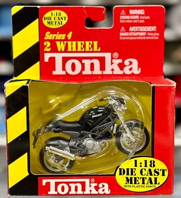Tonka Ducati 1/18 Scale Diecast Model Motorcycle - Image 1 of 2