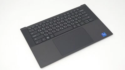 戴尔 XPS 15 9500 / 9510 触摸板掌托 俄罗斯键盘组件 5Y9T0 3VN2J — 第 1/4 张图片