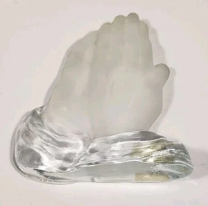Wikinger Glas Hände im Gebet - Vintage betende Hände - Bild 1 von 5