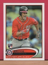 2012 Topps Update - BRYCE HARPER - Rookie Card #US183 - RC