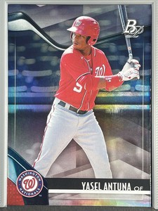2021 Bowman Platinum Top Prospects Yasel Antuna Washington Nationals