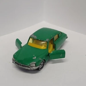 DE COLECCIÓN SIKU CITROEN DS 21 V290 VERDE CON INTERIOR AMARILLO ALEMANIA - Imagen 1 de 6