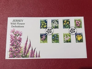 Jersey FDC 2006 Wild Flower Definitives II Set - Picture 1 of 2