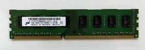 Micron 2GB 2Rx8 PC3-8500U DDR3 1066MHz Desktop RAM unbuffered DIMM - Picture 1 of 3