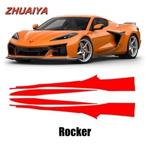 Rockers PreCut PPF Paint Protection Film For CHEVROLET CORVETTE E-RAY 2023-2025 - Picture 1 of 8