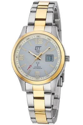 ETT ECO TECH TIME Damenuhr Funk Solar Drive Gobi Bicolor ELS-11590-12M - Bild 1 von 3