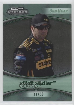 2009 Press Pass Showcase 3rd Gear /50 Elliott Sadler #19 - Image 1 of 2