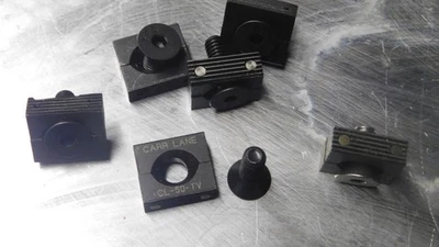 6 Carr Lane CL-50-TV, abrazaderas de mini borde, dentadas en ambos lados Foto 1 de 2