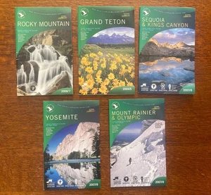 American Park Network National Park Guides (5) 2004-2008 Yosemite, Grand Teton - Picture 1 of 1