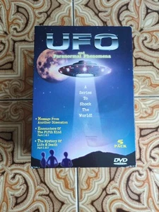 UFO and Paranormal Phenomena 5 Box set Says Region 1 But Work On Region 2 Play - Picture 1 of 15