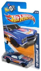 Hot Wheels HW Racing '12 2/10 (2011) Blue '70 Chevelle SS Toy Car 172/247 - Picture 1 of 1
