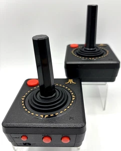 Pair of Atari Flashback Wireless Controllers P1 and P2 Tested & in VG Condition_ - Picture 1 of 7