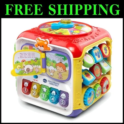 Cubo rojo Sort & Discover para habilidades motoras finas Foto 1 de 4