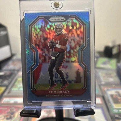 2020 Prizm Tom Brady Light Blue - Image 1 of 2
