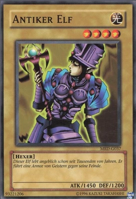 YuGiOh Antiker Elf (V.1) MRD-DE037 Common Excellent 1st - Bild 1 von 2