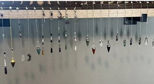Blessed Chakra Pendulum with Lotus Flower - Picture 1 of 3