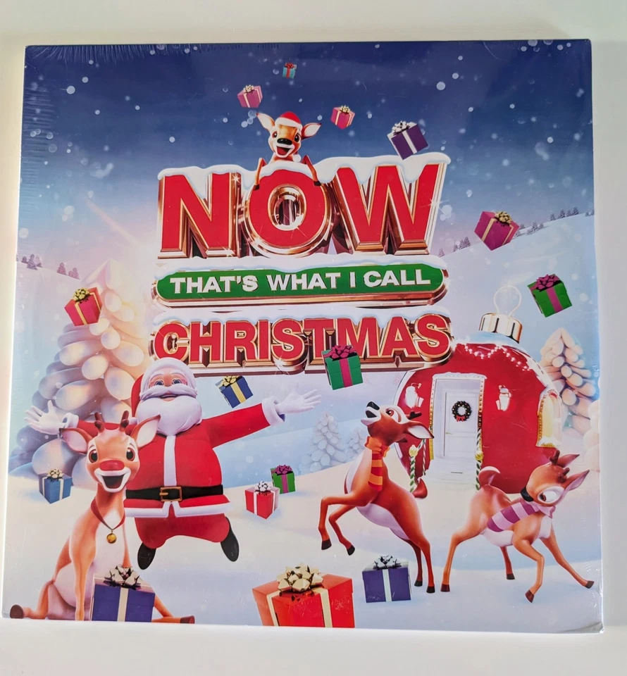Now That's What I Call Christmas 3 vinyls . New & Sealed, small crease see pics - Image 1 of 3