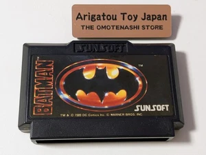 NES Batman FC Nintendo Famicom Sun Soft 1989 Japanese Version Action Game Retro - Picture 1 of 1