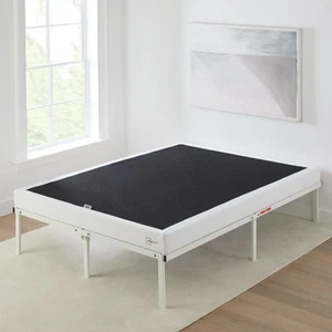 California King 5-Inch  Metal Box Spring Easy Fold Smart Frame No Tool Assembly - Picture 1 of 9