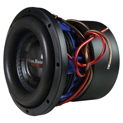 AMERICAN BASS HD 8” 400W/800W (RMS/MAX) ULTRA HEAVY-DUTY DUAL 2-OHM SUBWOOFER D2 - Image 1 of 4