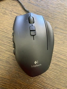 Logitech G600 MMO Gaming Mouse RGB Backlit 20 Programmable Buttons Black - Picture 1 of 3