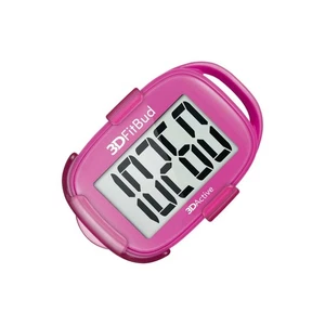3DActive 3DFitBud 3D Pedometer Walking with Clip and Lanyard Pink New A420SPNK - Picture 1 of 8