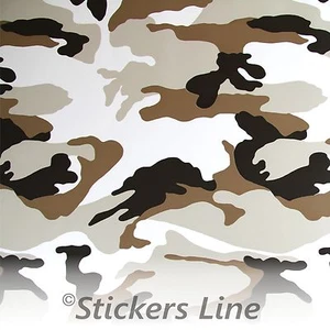 Pellicola adesiva MIMETICA SAFARI cm 25 x 65 adesivo mimetico CAMOUFLAGE - Picture 1 of 1