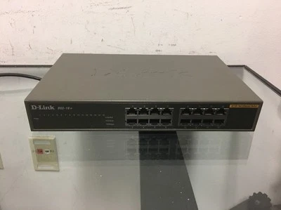 D-Link DSS-16 Express EtherNetwork 16-Port Switch Untested - Image 1 of 4