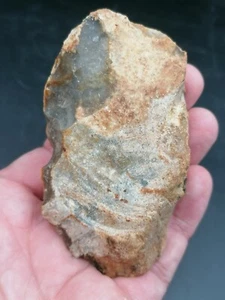 Neanderthal tool Middle Paleolithic France Mousterian lateral scraper in flint - Picture 1 of 15