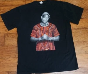 VTG Flying Horse Tupac 2Pac Hip Hop Graphic T Shirt Size XL - Picture 1 of 5