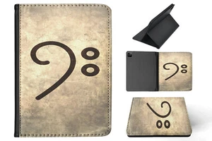 FUNDA PARA APPLE IPAD|NOTA DE MÚSICA MUSICAL VINTAGE #2 - Imagen 1 de 55