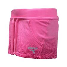 Diadora Womens Shorts Running Training Gym Summer Pants Pink 170499 97006