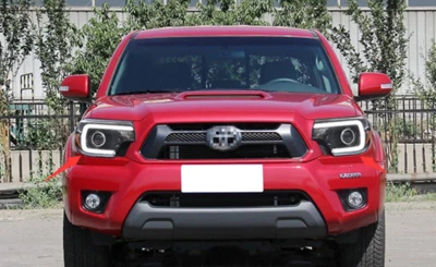 Внешняя передняя светодиодная фара в сборе из АБС-пластика для Toyota Tacoma 2012-2015 - Изображение 1 из 4