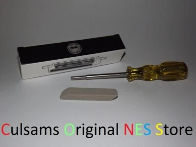 New Style Culsam 72 Pin Connector for Nintendo NES System & game cleaning kit - Image 1 of 4