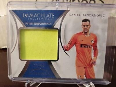 2018-19 Panini Immaculate Remarkable Memorabilia #13/99 Samir Handanovic #RM-SH - Image 1 of 4