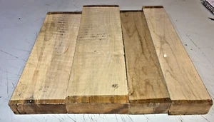 SMALL BOARDS 4PCS LOT 192A SYCAMORE WOODTURNING TIMBER BLANK - Picture 1 of 1