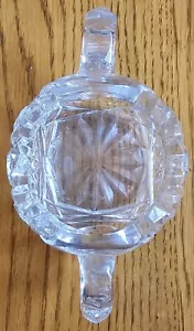 Schöne Waterford Style Kristallschüssel, 6 Zoll Griff zu Griff - Bild 1 von 6