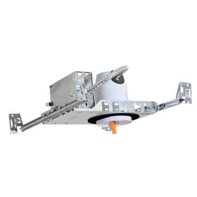 AH LIGHTING 4" Inch LED New Construction Can Light Housing UL Listed - IC Air-Tight 12 Pack