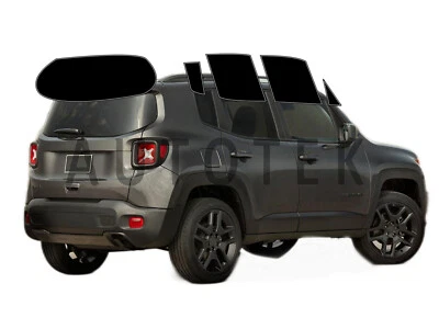 Película precortada en todos los lados + ventana trasera cualquier tono % para Jeep Renegade 2015-2023 Foto 1 de 4