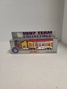 Matchbox White Rose Limited Edition 1997 NFL WASHINGTON REDSKINS Truck Hauler - Picture 1 of 6