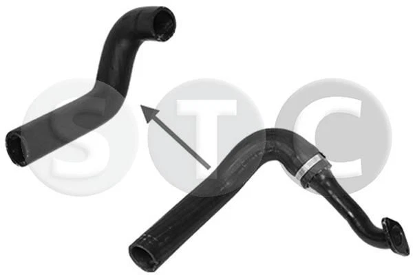 MANICOTTO INTERCOOLER TURBINA PER FIAT GRANDE PUNTO EVO 1.3 D MJT 55703072