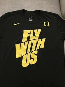 Maglietta Nike Dri-Fit Oregon DUCKS Basketball SQUADRA USCITA Fly with Us UOMO XL - Foto 1 di 3