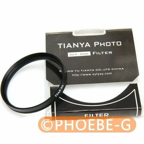 TIANYA 58mm Rotating Star 4 Point 4PT Cross Filter - Image 1 of 1
