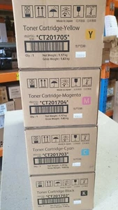 Full Set of Genuine Xerox Color 550 560 570 C60 C70 - Picture 1 of 2