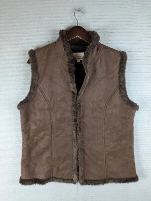 Tradition Chaleco Chaqueta Piel Sintética Cuero Talla 12 Poliéster Foto 1 de 4